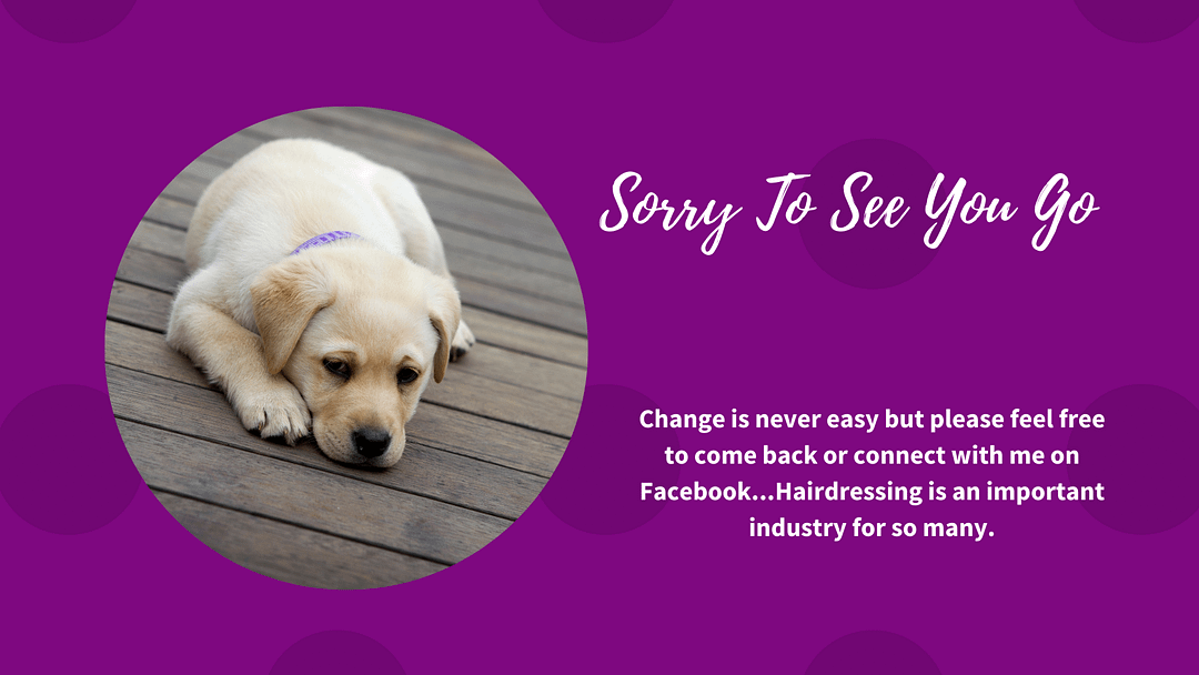 Sorry To See You Go